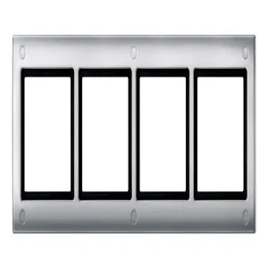 Рамка 4 поста Schneider Electric MERTEN AQUADESIGN IP44, алюминий (ШНАЙДЕР) Рамка 4 поста Schneider Electric MERTEN AQUADESIGN IP44, алюминий (ШНАЙДЕР)
