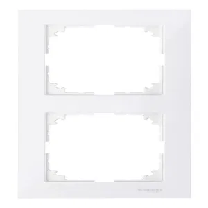 Schneider Electric MTN4020-3619 рамка M-PURE на 2 поста, IP20, полярно-белый (ШНАЙДЕР) Schneider Electric MTN4020-3619 рамка M-PURE на 2 поста, IP20, полярно-белый (ШНАЙДЕР)