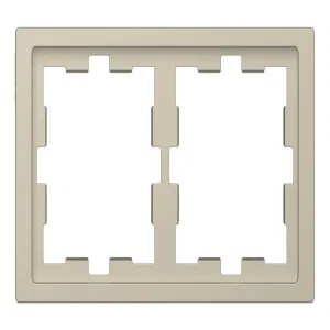 Schneider Electric Merten D-Life рамка MTN4020-6533, 2 поста, песочный (ШНАЙДЕР) Schneider Electric Merten D-Life рамка MTN4020-6533, 2 поста, песочный (ШНАЙДЕР)