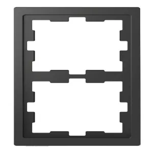 Schneider Electric MTN4020-6534, рамка 2 поста, антрацит (ШНАЙДЕР) Schneider Electric MTN4020-6534, рамка 2 поста, антрацит (ШНАЙДЕР)