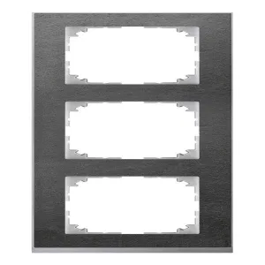 Schneider Electric Merten M-Pure DÉCOR рамка на 3 поста MTN4030-3669, сланец (ШНАЙДЕР) Schneider Electric Merten M-Pure DÉCOR рамка на 3 поста MTN4030-3669, сланец (ШНАЙДЕР)