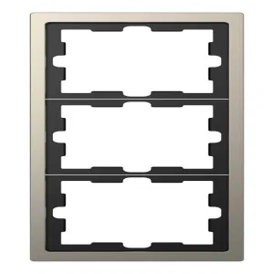 Schneider Electric MTN4030-6550, рамка 3 поста, никель (ШНАЙДЕР) Schneider Electric MTN4030-6550, рамка 3 поста, никель (ШНАЙДЕР)