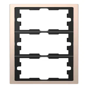 Schneider Electric MERTEN D-LIFE MTN4030-6551 — рамка 3-постовая (шампань) (ШНАЙДЕР) Schneider Electric MERTEN D-LIFE MTN4030-6551 — рамка 3-постовая (шампань) (ШНАЙДЕР)