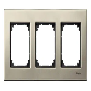 Schneider Electric MERTEN M-ELEGANCE рамка 3 поста титан MTN403305 (ШНАЙДЕР) Schneider Electric MERTEN M-ELEGANCE рамка 3 поста титан MTN403305 (ШНАЙДЕР)