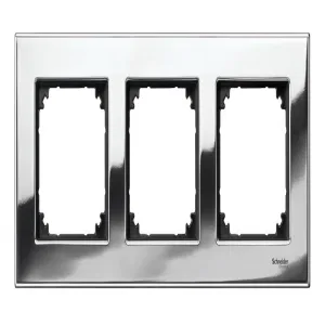 Рамка 3 поста Schneider Electric MERTEN M-ELEGANCE, хром (ШНАЙДЕР) Рамка 3 поста Schneider Electric MERTEN M-ELEGANCE, хром (ШНАЙДЕР)