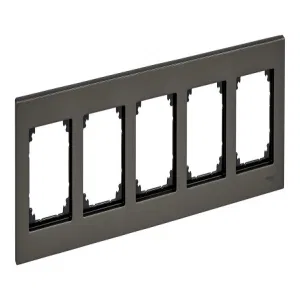Schneider Electric MTN403514 рамка на 5 постов M-ELEGANCE, серый родий (ШНАЙДЕР) Schneider Electric MTN403514 рамка на 5 постов M-ELEGANCE, серый родий (ШНАЙДЕР)