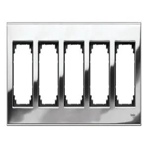 Рамка 5 постов Schneider Electric MERTEN M-ELEGANCE (хром) MTN403539 (ШНАЙДЕР) Рамка 5 постов Schneider Electric MERTEN M-ELEGANCE (хром) MTN403539 (ШНАЙДЕР)