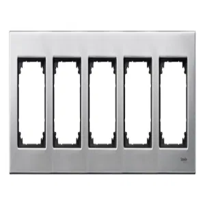 Рамка 5 постов Schneider Electric Merten M-ELEGANCE, платиновое серебро, MTN403560 (ШНАЙДЕР) Рамка 5 постов Schneider Electric Merten M-ELEGANCE, платиновое серебро, MTN403560 (ШНАЙДЕР)