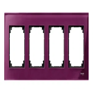 Рамка 4 поста Schneider Electric MERTEN M-ELEGANCE, рубин (ШНАЙДЕР) Рамка 4 поста Schneider Electric MERTEN M-ELEGANCE, рубин (ШНАЙДЕР)