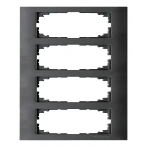 Schneider Electric MTN4040-3614 — рамка 4 поста, антрацит (ШНАЙДЕР) Schneider Electric MTN4040-3614 — рамка 4 поста, антрацит (ШНАЙДЕР)