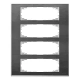 Schneider Electric Merten M-Pure Decor рамка 4-постовая, сланец MTN4040-3669