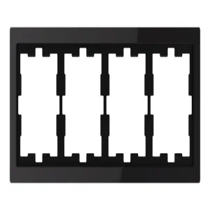 Schneider Electric MERTEN D-LIFE MTN4040-6503: рамка 4 поста, черный оникс (IP20) (ШНАЙДЕР) Schneider Electric MERTEN D-LIFE MTN4040-6503: рамка 4 поста, черный оникс (IP20) (ШНАЙДЕР)