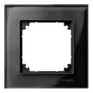 Schneider Electric MERTEN M-ELEGANCE MTN404103 рамка 1-постовая, черный оникс (ШНАЙДЕР) Schneider Electric MERTEN M-ELEGANCE MTN404103 рамка 1-постовая, черный оникс (ШНАЙДЕР)
