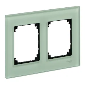 Рамка 2 поста Schneider Electric MERTEN M-ELEGANCE, изумруд (ШНАЙДЕР) Рамка 2 поста Schneider Electric MERTEN M-ELEGANCE, изумруд (ШНАЙДЕР)