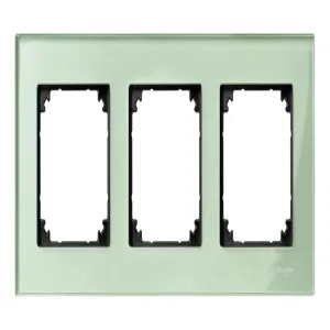 Рамка 3 поста Schneider Electric MERTEN M-ELEGANCE, изумруд (ШНАЙДЕР) Рамка 3 поста Schneider Electric MERTEN M-ELEGANCE, изумруд (ШНАЙДЕР)