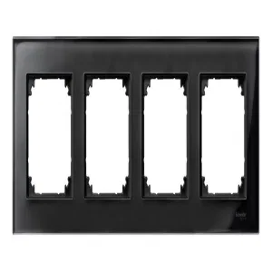 Schneider Electric MERTEN M-ELEGANCE MTN404403, рамка на 4 поста (черный оникс) (ШНАЙДЕР) Schneider Electric MERTEN M-ELEGANCE MTN404403, рамка на 4 поста (черный оникс) (ШНАЙДЕР)