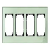 Schneider Electric MERTEN M-ELEGANCE MTN404404 рамка 4-постовая, изумруд