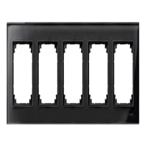 Schneider Electric MERTEN M-ELEGANCE рамка 5 постов MTN404503 (черный оникс) (ШНАЙДЕР) Schneider Electric MERTEN M-ELEGANCE рамка 5 постов MTN404503 (черный оникс) (ШНАЙДЕР)