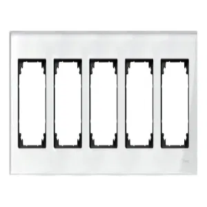 Schneider Electric Merten M-Elegance рамка на 5 постов MTN404519 (бриллиантовый белый) (ШНАЙДЕР) Schneider Electric Merten M-Elegance рамка на 5 постов MTN404519 (бриллиантовый белый) (ШНАЙДЕР)