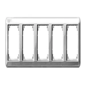 Schneider Electric MTN4050-1219 - рамка 5-постовая белая (ШНАЙДЕР) Schneider Electric MTN4050-1219 - рамка 5-постовая белая (ШНАЙДЕР)