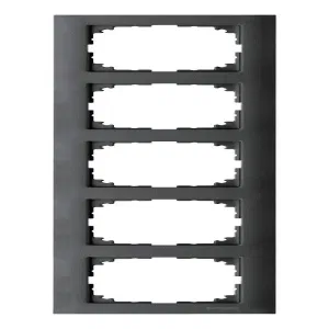 Schneider Electric MTN4050-3614 — рамка 5 постов, антрацит (ШНАЙДЕР) Schneider Electric MTN4050-3614 — рамка 5 постов, антрацит (ШНАЙДЕР)