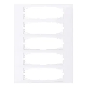 Schneider Electric MERTEN M-PURE рамка 5 постов MTN4050-3625, бриллиантовый белый (ШНАЙДЕР) Schneider Electric MERTEN M-PURE рамка 5 постов MTN4050-3625, бриллиантовый белый (ШНАЙДЕР)