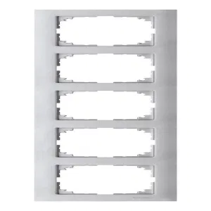 Schneider Electric Merten M-Pure MTN4050-3660 рамка 5 постов, алюминий (ШНАЙДЕР) Schneider Electric Merten M-Pure MTN4050-3660 рамка 5 постов, алюминий (ШНАЙДЕР)