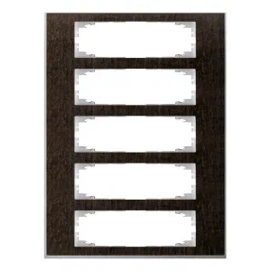 Рамка 5 постов Schneider Electric Merten M-Pure DÉCOR, венге, MTN4050-3671 (ШНАЙДЕР) Рамка 5 постов Schneider Electric Merten M-Pure DÉCOR, венге, MTN4050-3671 (ШНАЙДЕР)