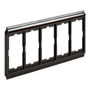 Schneider Electric MERTEN ANTIQUE рамка 5 постов MTN4050-4715 (темно-коричневый) (ШНАЙДЕР) Schneider Electric MERTEN ANTIQUE рамка 5 постов MTN4050-4715 (темно-коричневый) (ШНАЙДЕР)