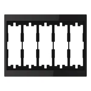 Schneider Electric MTN4050-6503 рамка на 5 постов D-LIFE, черный оникс (ШНАЙДЕР) Schneider Electric MTN4050-6503 рамка на 5 постов D-LIFE, черный оникс (ШНАЙДЕР)