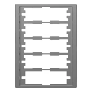 Schneider Electric Merten D-Life MTN4050-6536 рамка 5 постов, нержавеющая сталь (ШНАЙДЕР) Schneider Electric Merten D-Life MTN4050-6536 рамка 5 постов, нержавеющая сталь (ШНАЙДЕР)