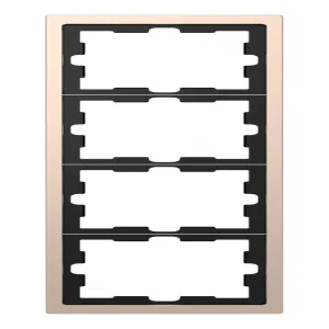 Schneider Electric MERTEN D-LIFE рамка 5 постов MTN4050-6551, шампань (ШНАЙДЕР) Schneider Electric MERTEN D-LIFE рамка 5 постов MTN4050-6551, шампань (ШНАЙДЕР)
