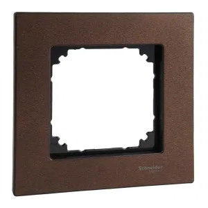 Рамка 1 пост Schneider Electric MERTEN M-ELEGANCE, орех (ШНАЙДЕР) Рамка 1 пост Schneider Electric MERTEN M-ELEGANCE, орех (ШНАЙДЕР)