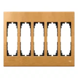 Schneider Electric MERTEN M-ELEGANCE Рамка 5 постов MTN4055-3470, бук