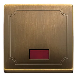 Schneider Electric MTN411843, клавиша с линзой, античная латунь, Merten System Design (ШНАЙДЕР) Schneider Electric MTN411843, клавиша с линзой, античная латунь, Merten System Design (ШНАЙДЕР)