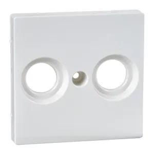 Schneider Electric Merten System M MTN4122-0319 - накладка на ТВ/радио розетку, полярно-белый (ШНАЙДЕР) Schneider Electric Merten System M MTN4122-0319 - накладка на ТВ/радио розетку, полярно-белый (ШНАЙДЕР)