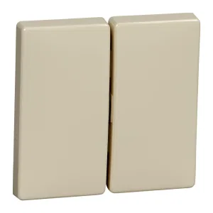 Schneider Electric MTN412544 — клавиша двойная, бежевый, Merten System Design (ШНАЙДЕР) Schneider Electric MTN412544 — клавиша двойная, бежевый, Merten System Design (ШНАЙДЕР)