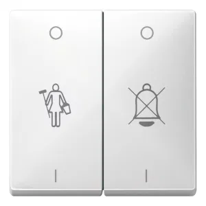Клавиша двойная Schneider Electric MERTEN SYSTEM DESIGN, белый (ШНАЙДЕР) Клавиша двойная Schneider Electric MERTEN SYSTEM DESIGN, белый (ШНАЙДЕР)