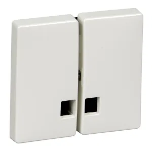 Schneider Electric MTN413519 Клавиша двойная с линзами, полярно-белая (ШНАЙДЕР) Schneider Electric MTN413519 Клавиша двойная с линзами, полярно-белая (ШНАЙДЕР)
