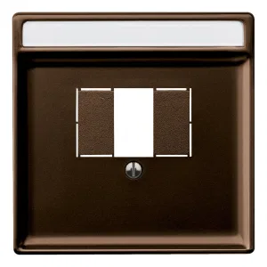 Schneider Electric Merten System Design MTN4250-4015 - накладка для USB розетки, коричневый (ШНАЙДЕР) Schneider Electric Merten System Design MTN4250-4015 - накладка для USB розетки, коричневый (ШНАЙДЕР)