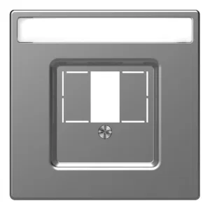 Schneider Electric Merten D-LIFE MTN4250-6036 - накладка на информационную розетку, нержавеющая сталь (ШНАЙДЕР) Schneider Electric Merten D-LIFE MTN4250-6036 - накладка на информационную розетку, нержавеющая сталь (ШНАЙДЕР)