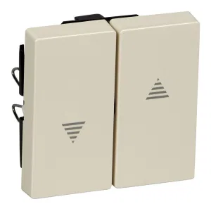 Schneider Electric MTN432444, клавиша для жалюзи, бежевый блестящий (ШНАЙДЕР) Schneider Electric MTN432444, клавиша для жалюзи, бежевый блестящий (ШНАЙДЕР)