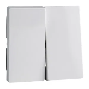 Schneider Electric Merten System M MTN432525 - клавиша двойная, активно-белый (ШНАЙДЕР) Schneider Electric Merten System M MTN432525 - клавиша двойная, активно-белый (ШНАЙДЕР)