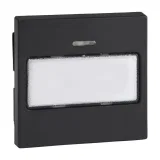 Schneider Electric MTN434614, клавиша с индикатором и полем для маркировки, антрацит