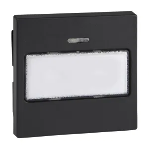 Schneider Electric MTN434614, клавиша с индикатором и полем для маркировки, антрацит (ШНАЙДЕР) Schneider Electric MTN434614, клавиша с индикатором и полем для маркировки, антрацит (ШНАЙДЕР)