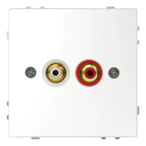 Schneider Electric MTN4350-6035 аудиорозетка Merten D-Life, белый (ШНАЙДЕР) Schneider Electric MTN4350-6035 аудиорозетка Merten D-Life, белый (ШНАЙДЕР)