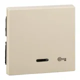 Клавиша с линзой Schneider Electric MERTEN SYSTEM M, бежевый блестящий