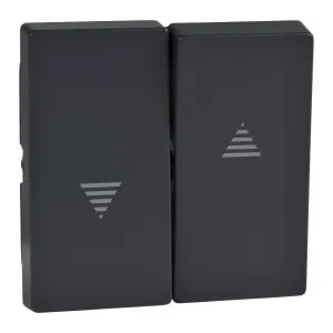 Schneider Electric Merten System M MTN435514 - клавиша для жалюзийного выключателя, антрацит (ШНАЙДЕР) Schneider Electric Merten System M MTN435514 - клавиша для жалюзийного выключателя, антрацит (ШНАЙДЕР)