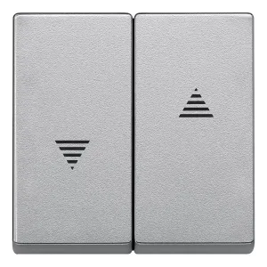 Schneider Electric MTN435560 - клавиша для жалюзийного выключателя, алюминий (ШНАЙДЕР) Schneider Electric MTN435560 - клавиша для жалюзийного выключателя, алюминий (ШНАЙДЕР)