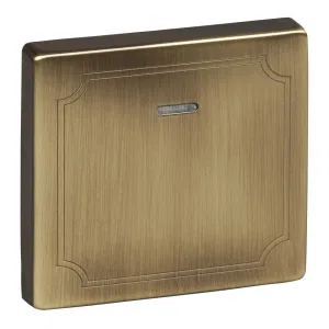 Schneider Electric MTN438043 — клавиша одинарная с линзой Merten System Design, античная латунь (ШНАЙДЕР) Schneider Electric MTN438043 — клавиша одинарная с линзой Merten System Design, античная латунь (ШНАЙДЕР)